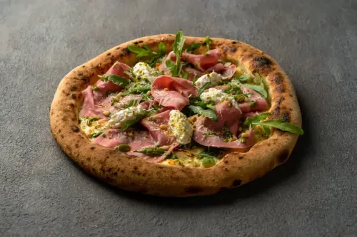 Pizza Pistachio Mortadella 